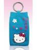 Funda calcetín Hello Kitty azul con flores