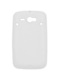 Funda de silicona HTC Chacha blanca