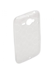 Funda de silicona TPU HTC Chacha transparente