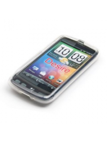 Funda de silicona TPU HTC Desire G7 transparente