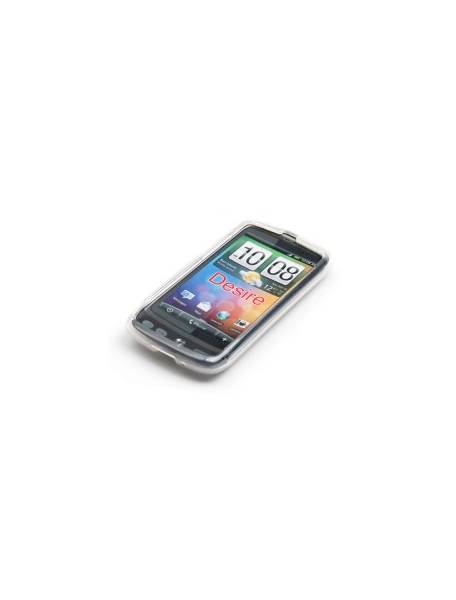 Funda de silicona TPU HTC Desire G7 transparente