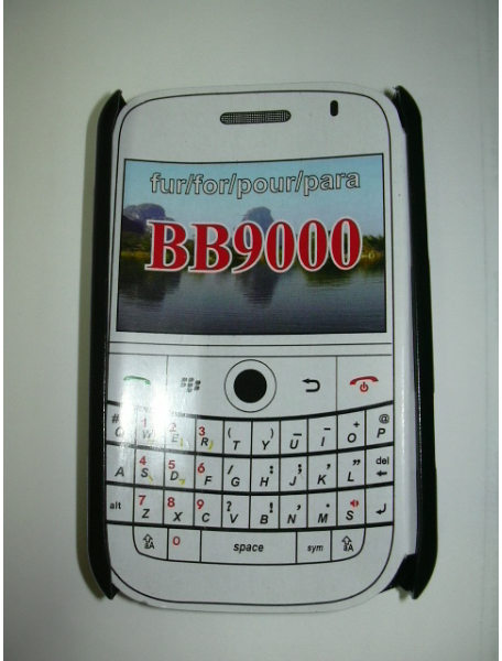 Protector rigido Blackberry 9000 negro