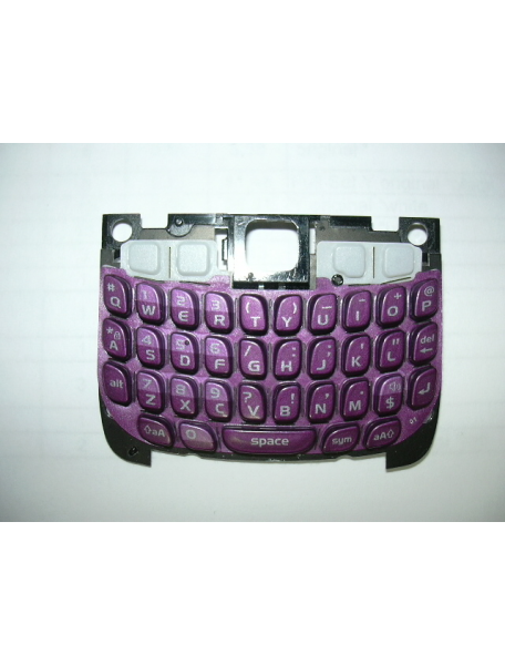 Teclado Blackberry 8520 morado