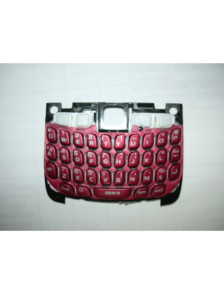 Teclado Blackberry 8520 rojo