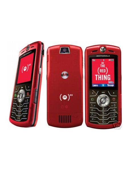 Carcasa Motorola L7 Roja