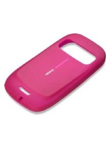 Funda de silicona Nokia CC-1009 rosa sin blister