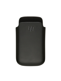 Funda de piel Blackberry HDW-31228 negra