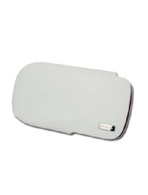 Funda de piel Nokia C7 blanca