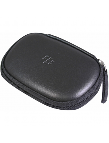 Funda de accesorios en piel Blackberry HDW-18422 negra