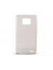 Funda de silicona TPU Samsung i9100 Galaxy S II blanca