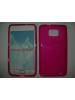 Funda de silicona TPU Samsung i9100 Galaxy S II rosa