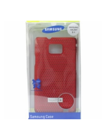 Protector rígido Samsung Galaxy S II i9100 SAMGS2CCR rojo