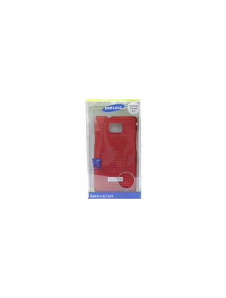 Protector rígido Samsung Galaxy S II i9100 SAMGS2CCR rojo