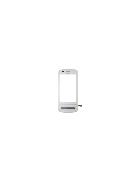 Carcasa frontal Nokia C6-00 blanca