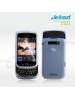 Funda TPU + lamina de display Jekod Blackberry 9800 blanca