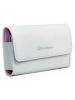 Funda de piel Samsung Diva Collection blanca