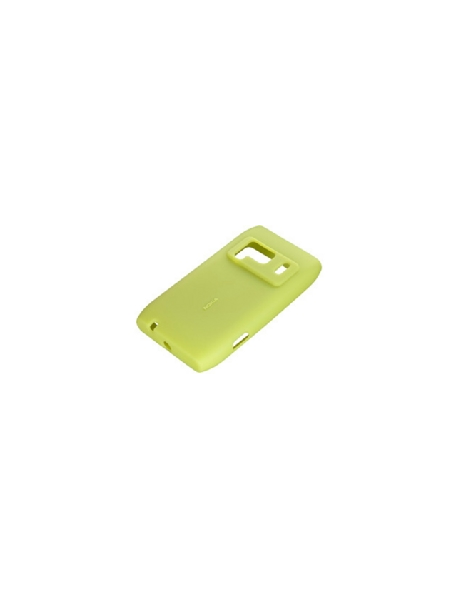 Funda de silicona Nokia N8 CC-1005 verde lima sin blister