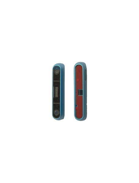 Embellecedor superior e inferior Nokia N8 azul