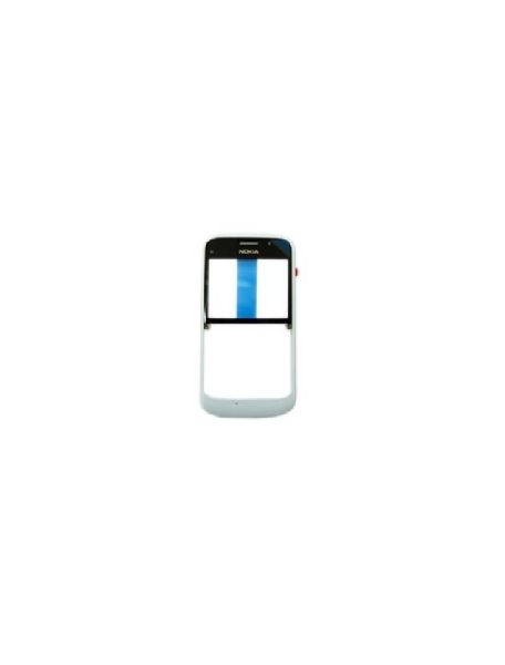 Carcasa frontal Nokia E5 blanca
