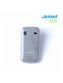 Funda TPU + lámina disp. Jekod Samsung Galaxy Gio S5560 blanca