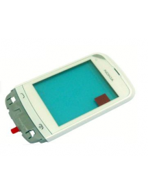 Carcasa frontal Nokia C2-02 blanca