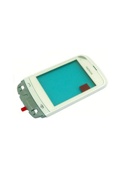 Carcasa frontal Nokia C2-02 blanca