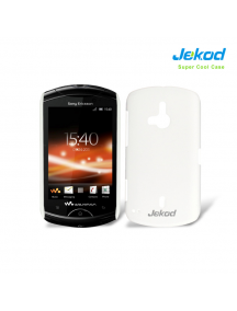 Protector + lámina disp Jekod Sony Ericsson Xperia Duo WT19i bla