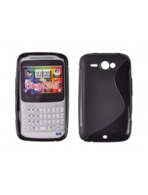 Funda TPU Telone S-case HTC Cha Cha G16 negra