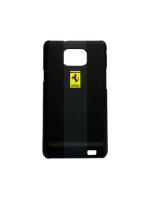 Funda Ferrari rígida negra Samsung S5830 Galaxy Ace