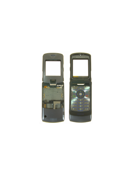 Carcasa Motorola V3i Gris - Azulón