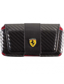Funda Ferrari Challenge negra para cinturón