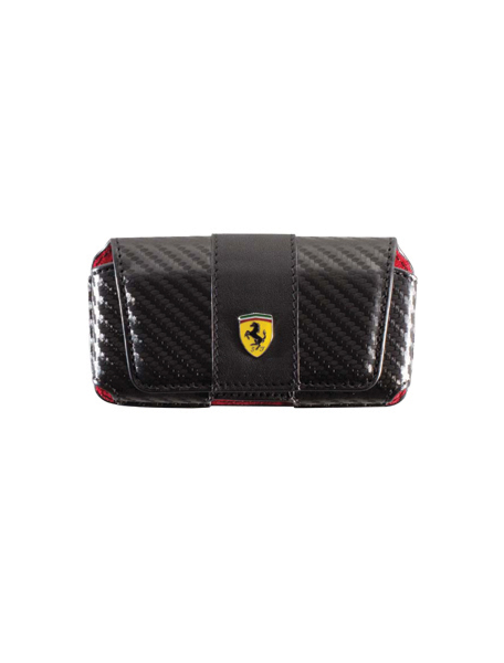 Funda Ferrari Challenge negra para cinturón