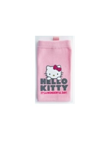 Funda calcetín Hello Kitty rosa "Wonderfull Day"