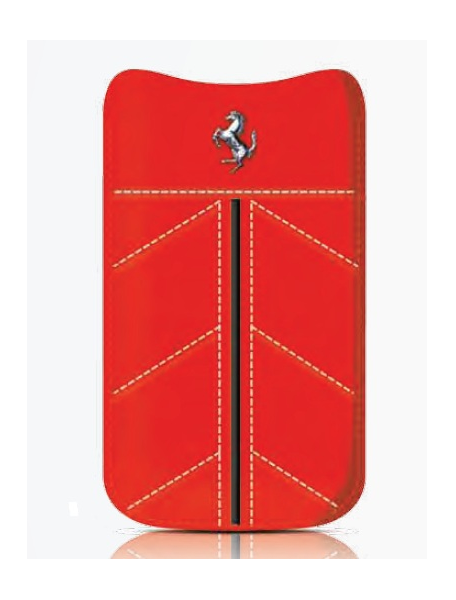 Funda de piel Ferrari California roja talla M