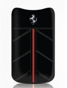 Funda de piel Ferrari California negra