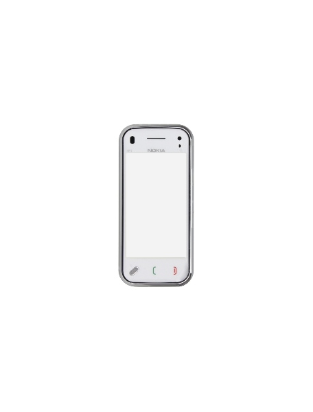 Carcasa frontal Nokia N97 mini blanca