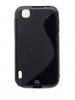 Funda TPU S-case LG E730 Optimus Sol negra