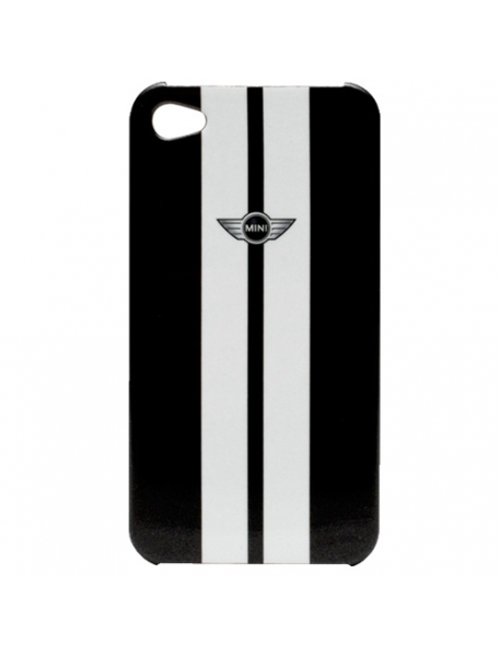 Protector trasero iPhone 4 - 4S Mini Cooper gris metálico