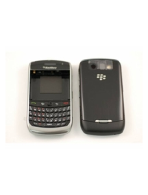 Carcasa Blackberry 8900 negra - plata