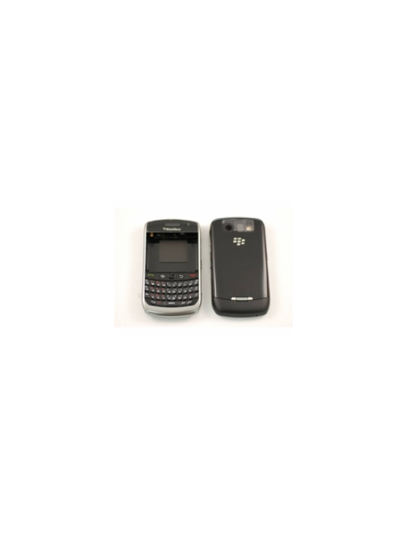 Carcasa Blackberry 8900 negra - plata