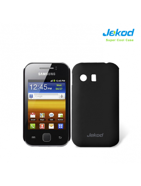 Protector + lámina de display Jekod Samsung S5360 Galaxy Y negro
