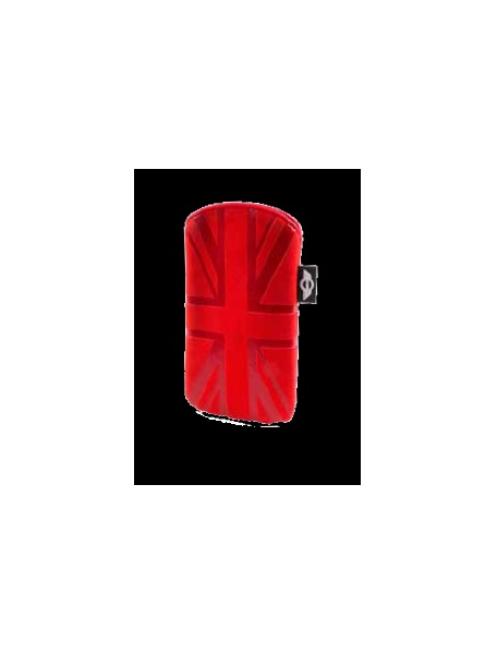 Funda cartuchera Mini Cooper bandera roja