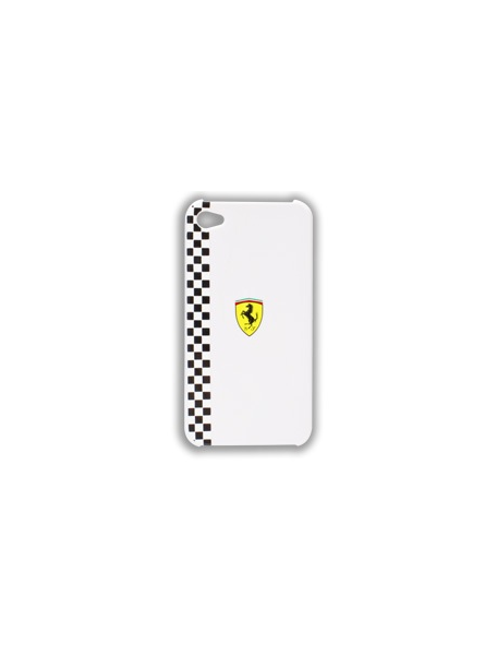 Funda Ferrari fórmula blanca iPhone 4 - 4S