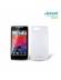 Funda TPU + lámina de display Jekod Motorola XT910 Razr blanca