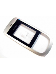 Carcasa frontal Nokia 2220 slide plata