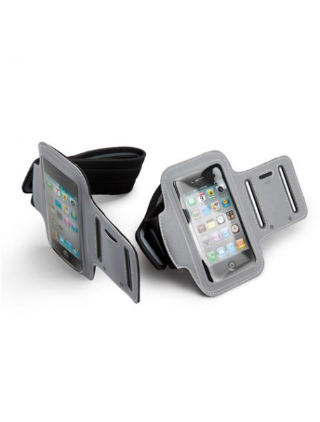 Funda brazalete sport Apple iPhone 4 celeste