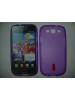 Funda de silicona TPU Samsung i9300 Galaxy SIII lila