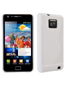 Funda TPU Telone Samsung i9100 Galaxy S II blanca