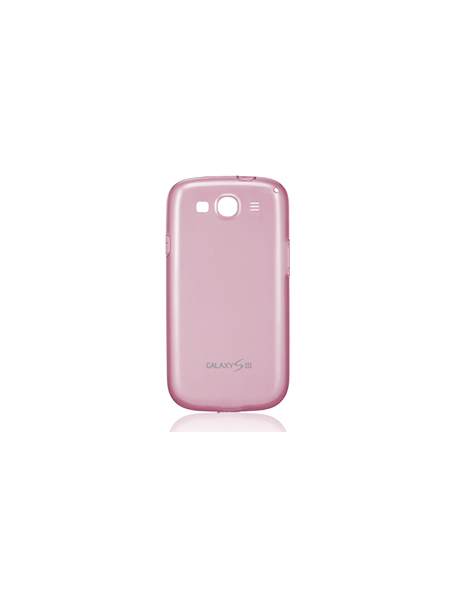 Funda TPU Samsung EFC-1G6WPECSTD Galaxy S III i9300 rosa