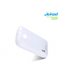 Funda TPU + lámina de display Jekod Huawei U8650 blanca